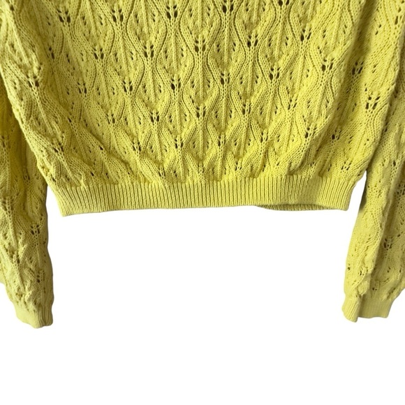 5 for $40 SALE !
Ann Taylor LOFT Yellow Cable Knit Button Down Cardigan sz S - Picture 7 of 11